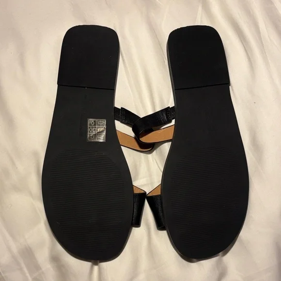 Madewell Black Strappy Sandals - Picture 3 of 4